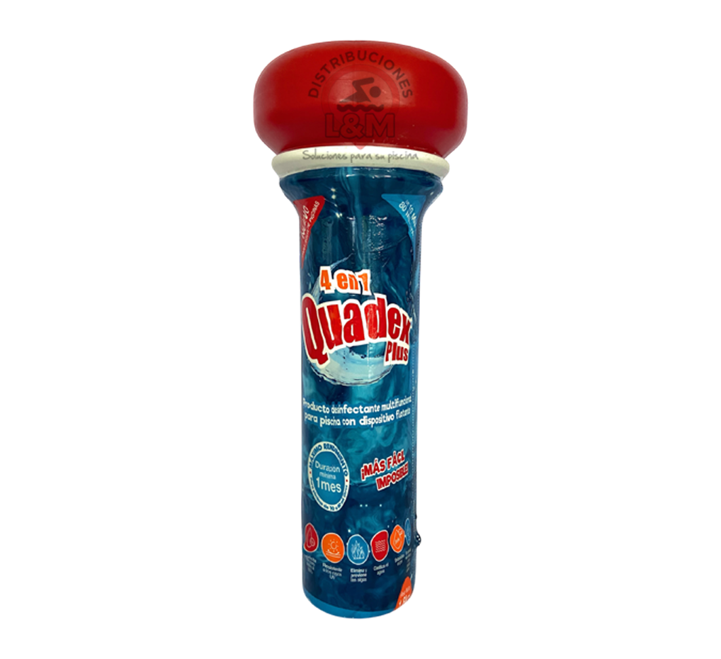 Dosificador Quadex plus 4 EN 1 tubo flotante