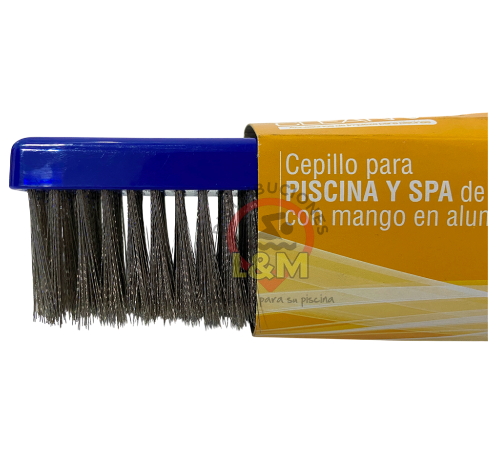 Cepillo de 10 cerdas en acero - Imagen 2