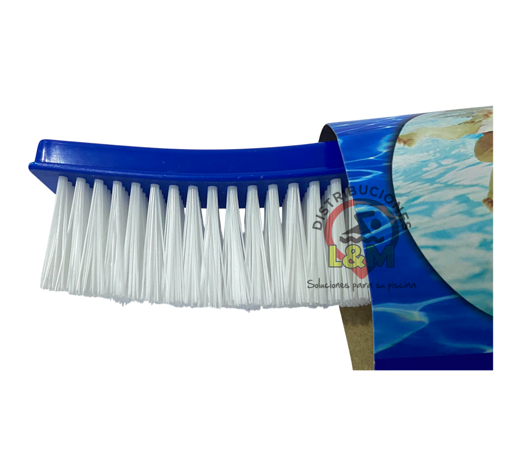 Cepillo curvo para piscinas de 18" nylon Panda - Imagen 2