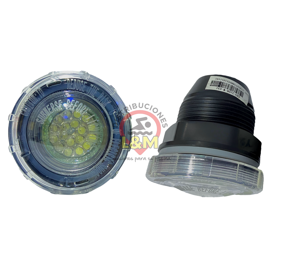 Reflector de luz LED blanca 12V 1W