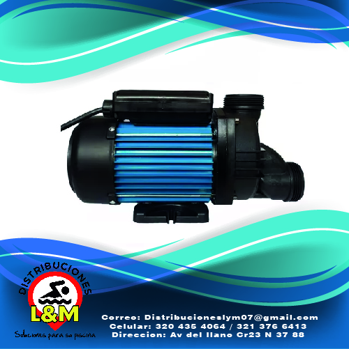 Electrobomba venus de 1HP/2HP a 110v - Imagen 2