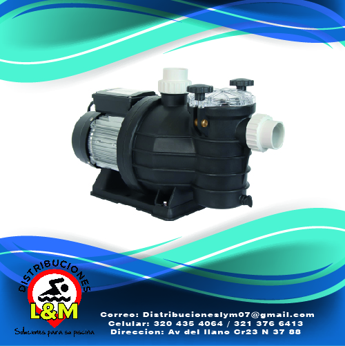 Electrobomba Silver de 0.75HP/1HP/1.5HP A 110V/220V